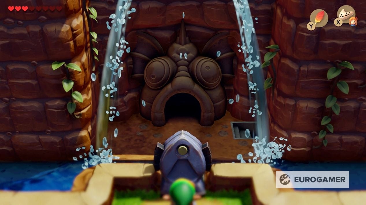 Zelda Link's Awakening Yarna Desert location, where to find Marin to